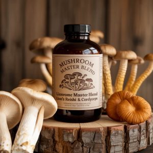 Mushroom Master Blend &ndash; Lion&rsquo;s Mane, Reishi & Cordyceps